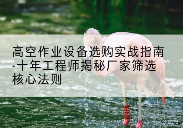 禄劝剪叉式升降机厂家-高空作业设备选购实战指南-十年工程师揭秘厂家筛选核心法则